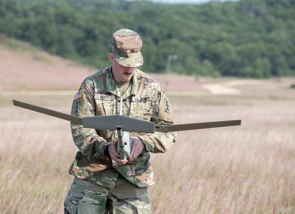 Wisconsin National Guard Soldiers Train in UAS Operations