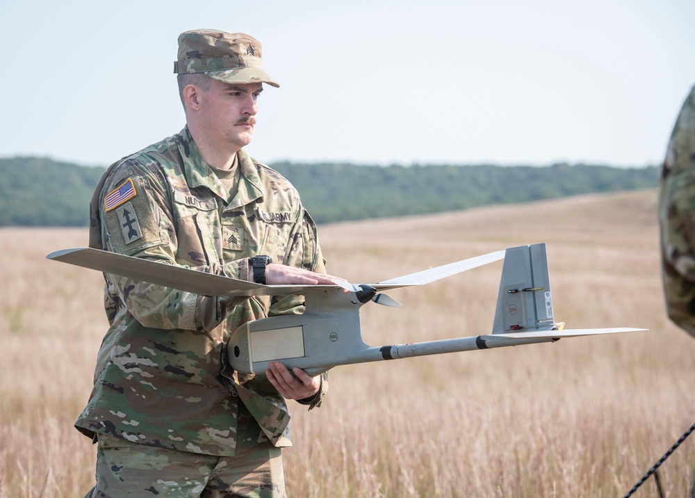 Wisconsin National Guard Soldiers Train in UAS Operations