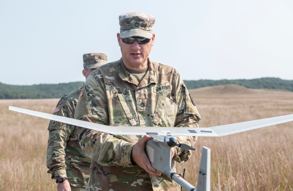 Wisconsin National Guard Soldiers Train in UAS Operations