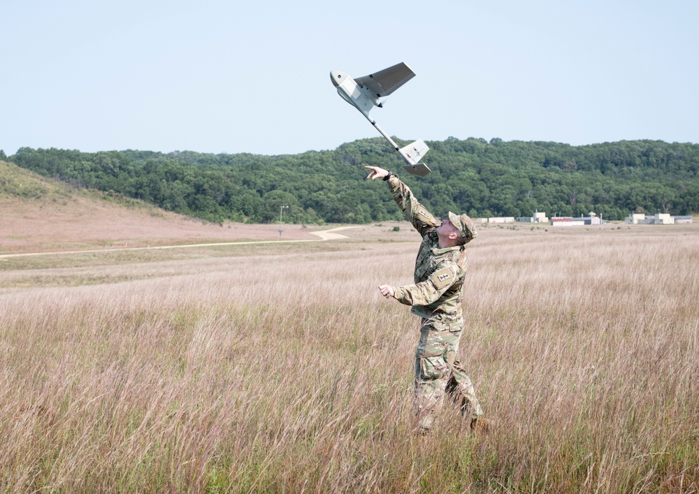 Wisconsin National Guard Soldiers Train in UAS Operations