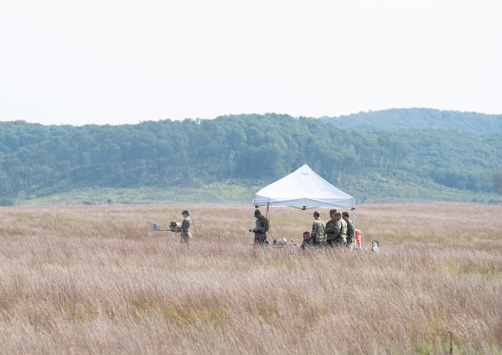 Wisconsin National Guard Soldiers Train in UAS Operations