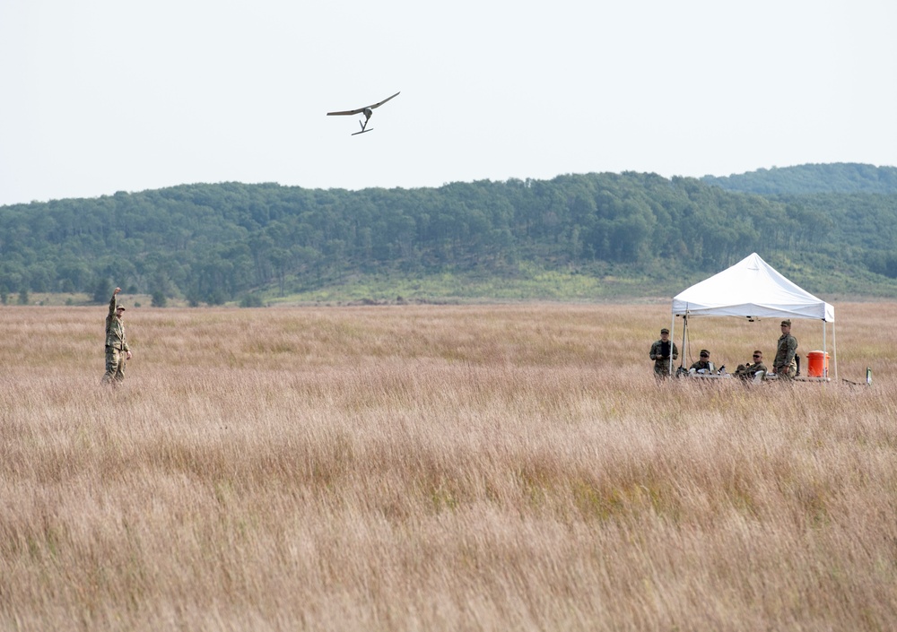 Wisconsin National Guard Soldiers Train in UAS Operations