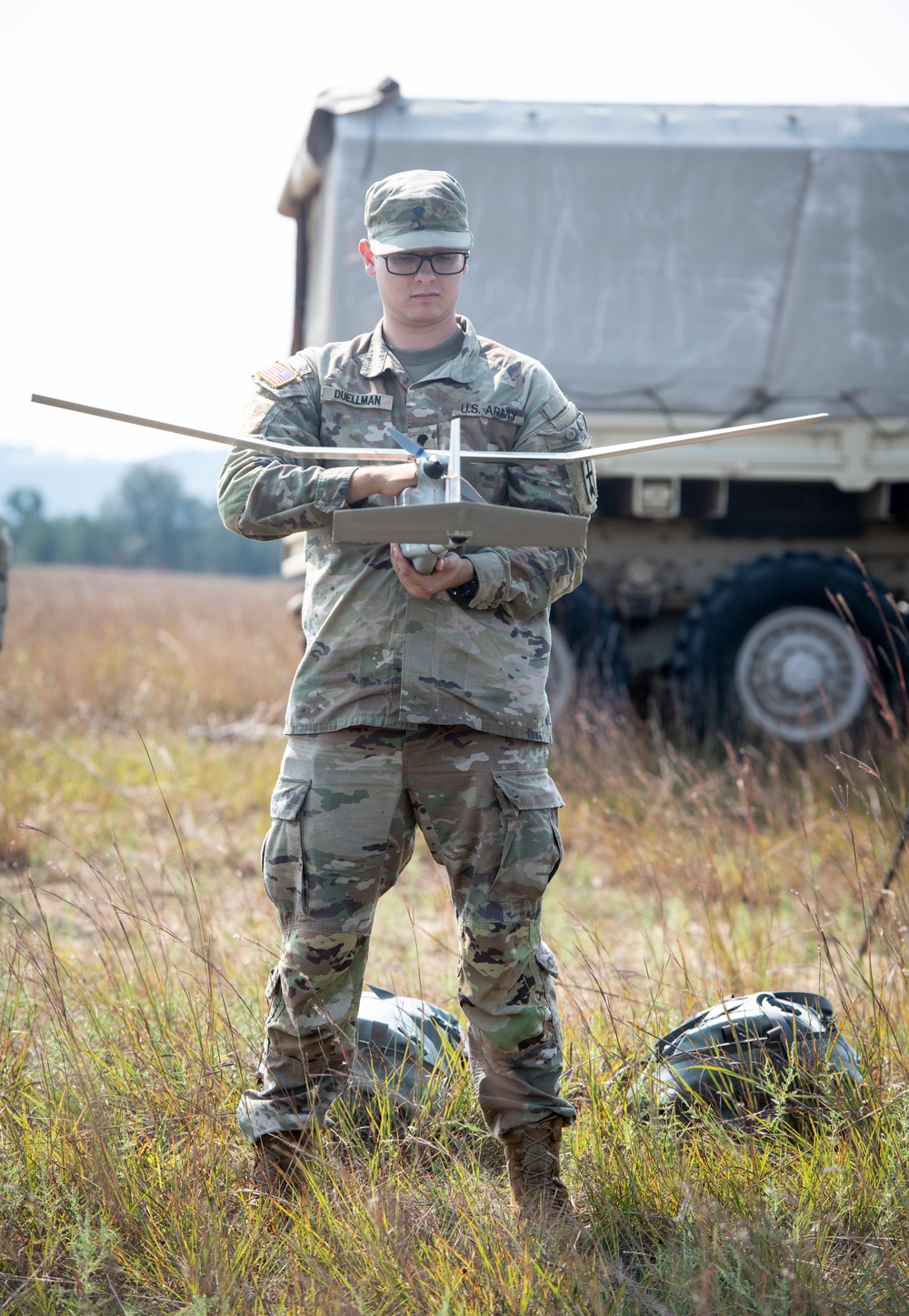 Wisconsin National Guard Soldiers Train in UAS Operations