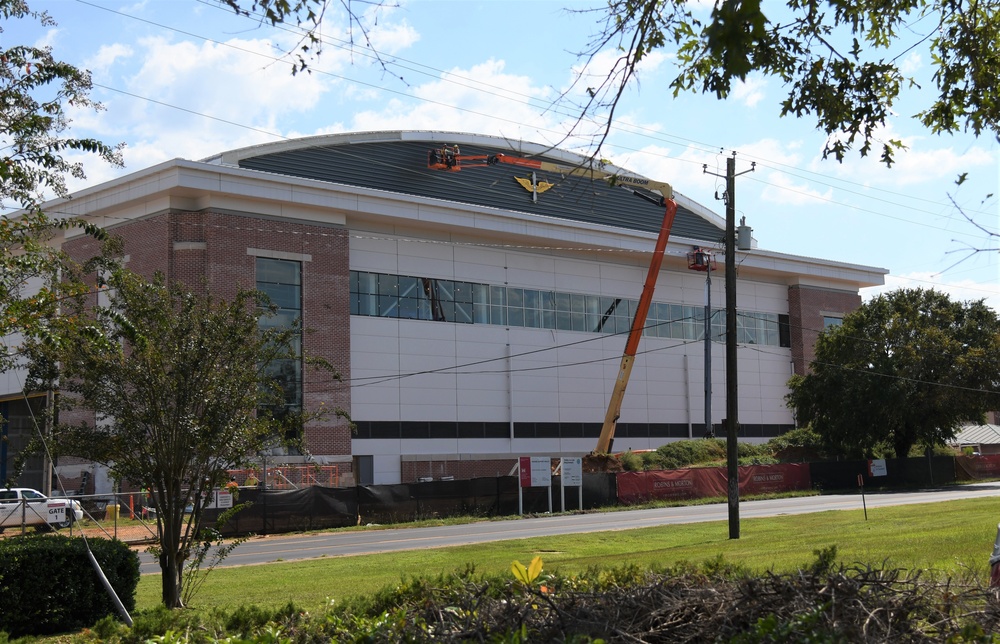 Training Support Facility under construction