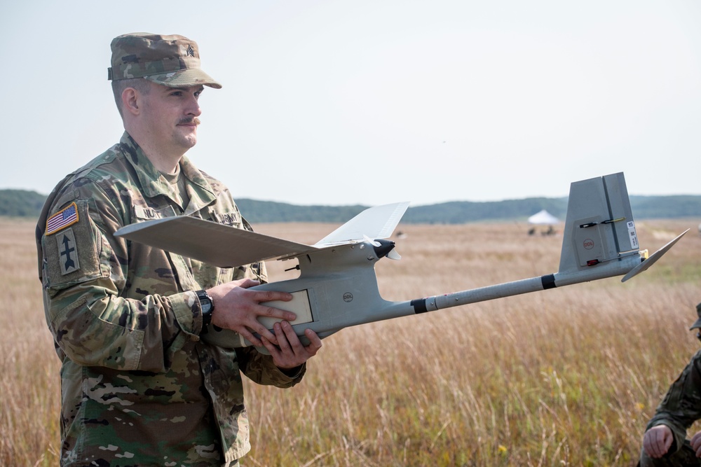 Wisconsin National Guard Soldiers Train in UAS Operations