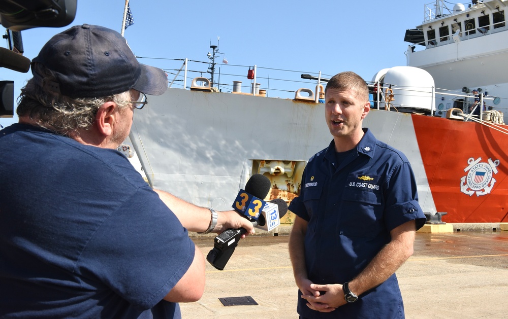 USCGC Legare returns from three-month counter narcotics deployment