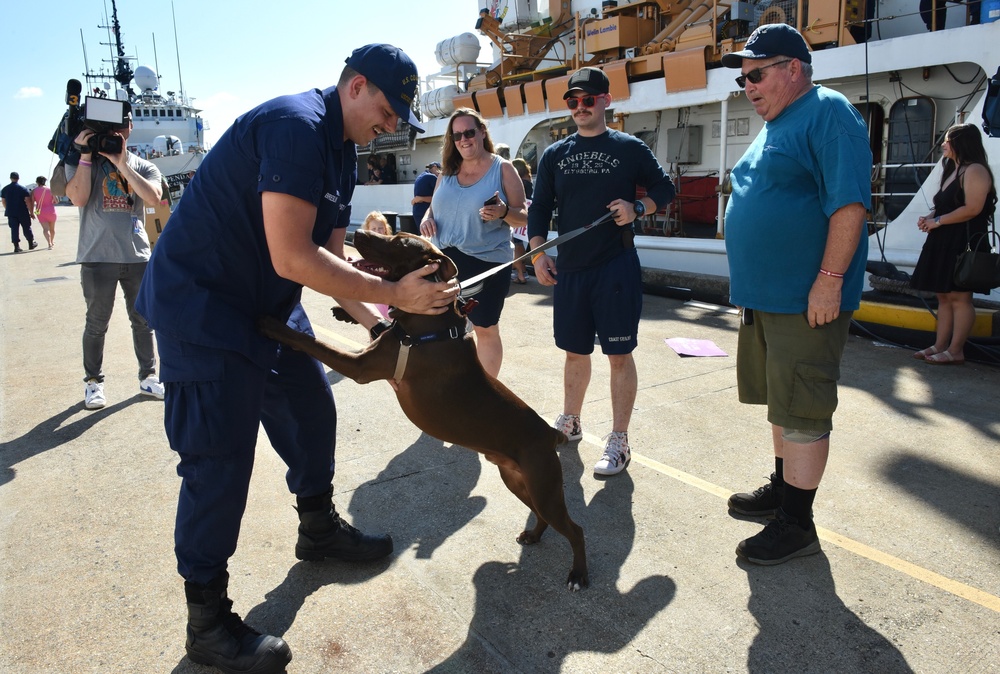 USCGC Legare returns from three-month counter narcotics deployment