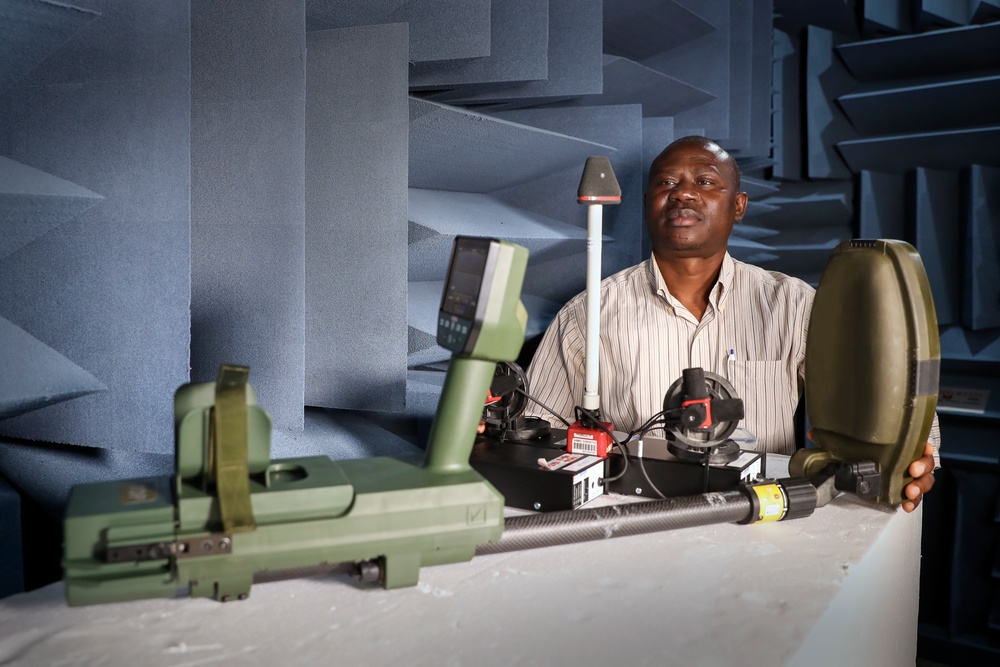Inside NSWC IHD's Explosive Ordnance Disposal Department’s Anechoic Chamber Facility