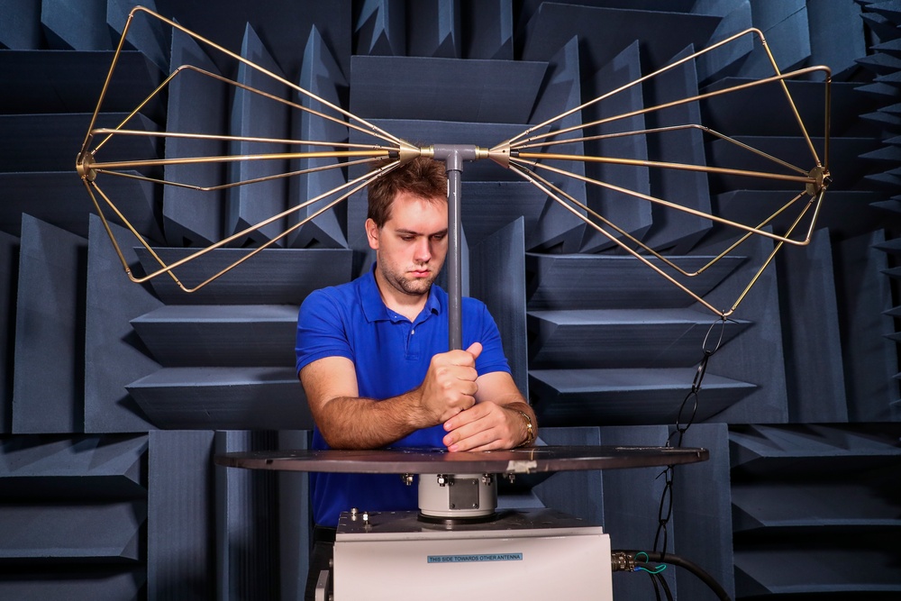 Inside NSWC IHD's Explosive Ordnance Disposal Department’s Anechoic Chamber Facility