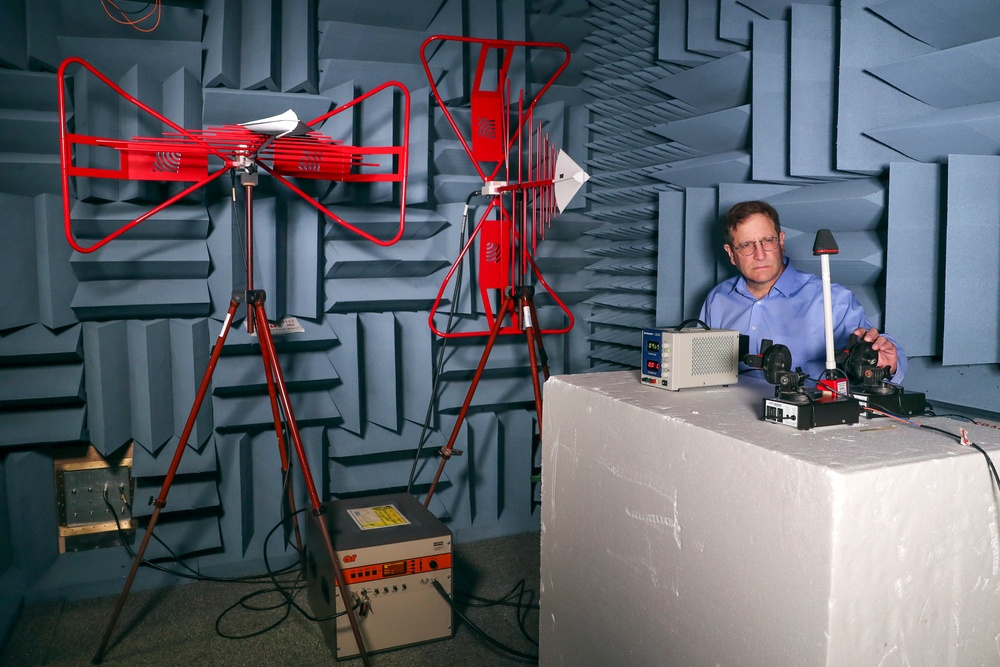 Inside NSWC IHD's Explosive Ordnance Disposal Department’s Anechoic Chamber Facility
