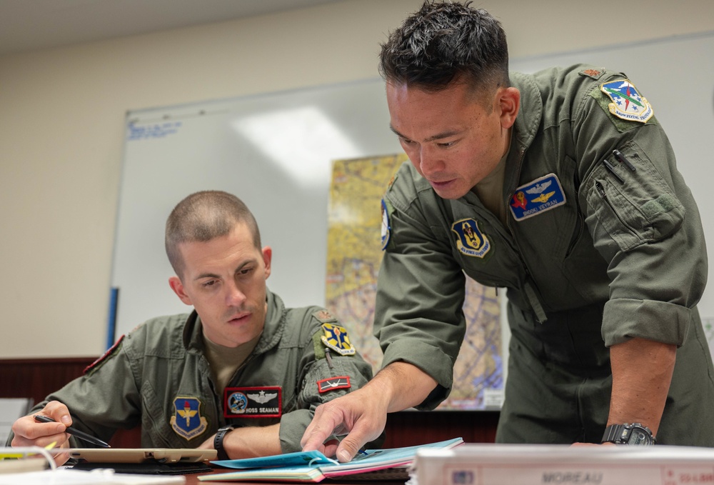 435th Flying Training Squadron Pilots Conduct A Flying Training Exercise