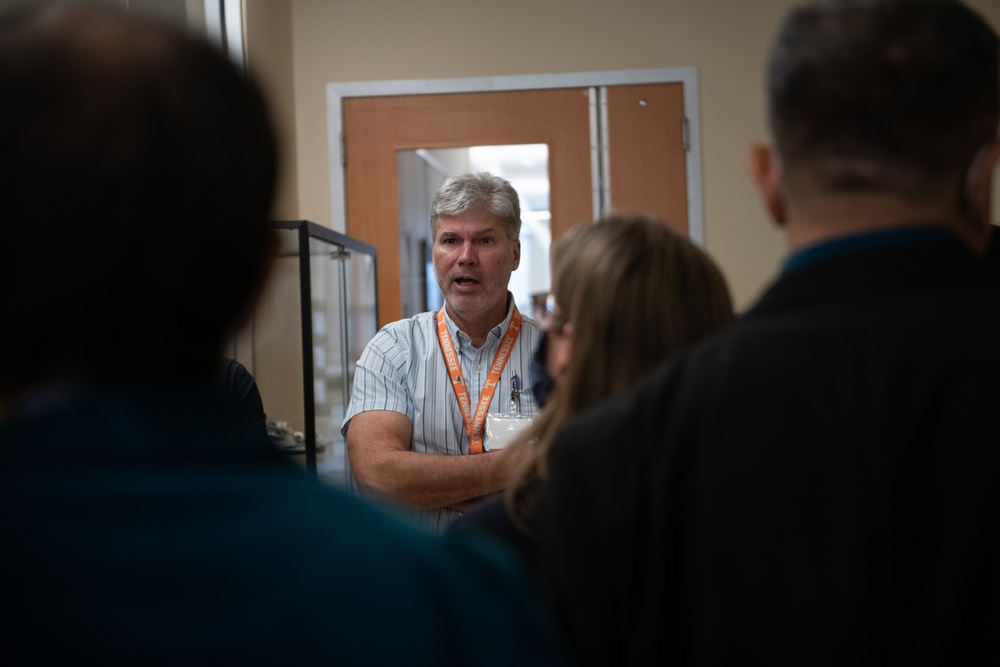 Scientific Summit attendees tour DPAA laboratory