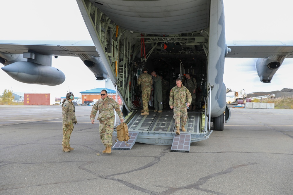 Alaska National Guardsmen, Naval Militia and State Defense Force deploy across Western Alaska for Operation Merbok Response