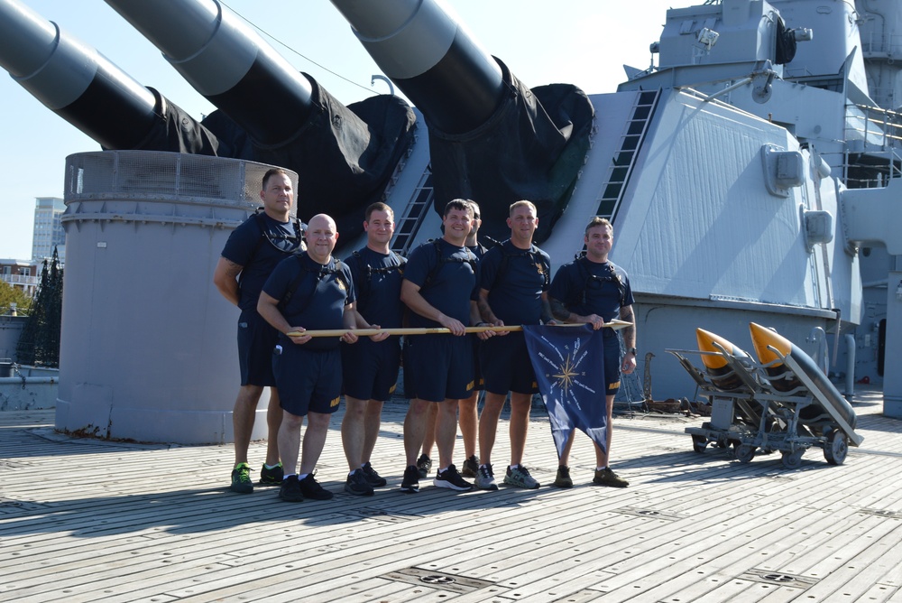 CPO Heritage Days Event aboard the Battleship Wisconsin