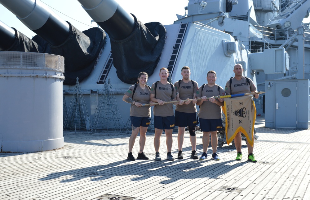 CPO Heritage Days Event aboard the Battleship Wisconsin