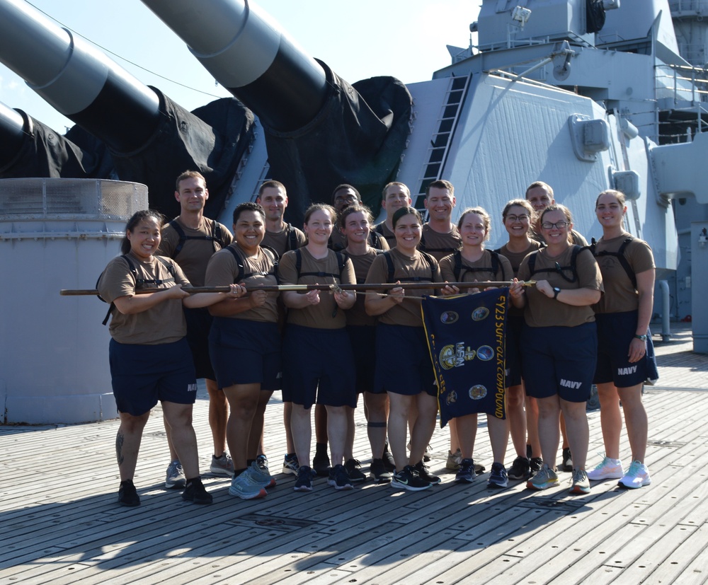 CPO Heritage Days Event aboard the Battleship Wisconsin