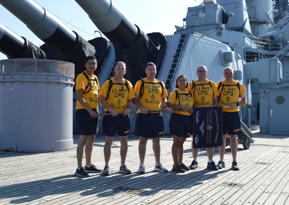 CPO Heritage Days Event aboard the Battleship Wisconsin