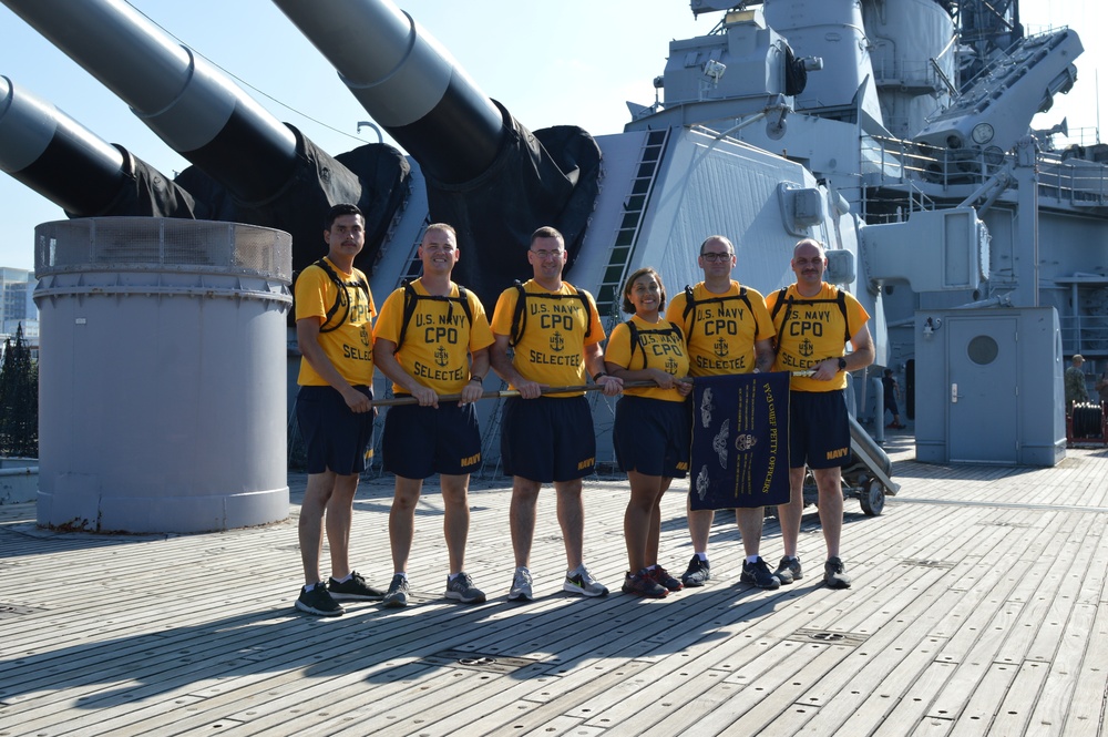 CPO Heritage Days Event aboard the Battleship Wisconsin