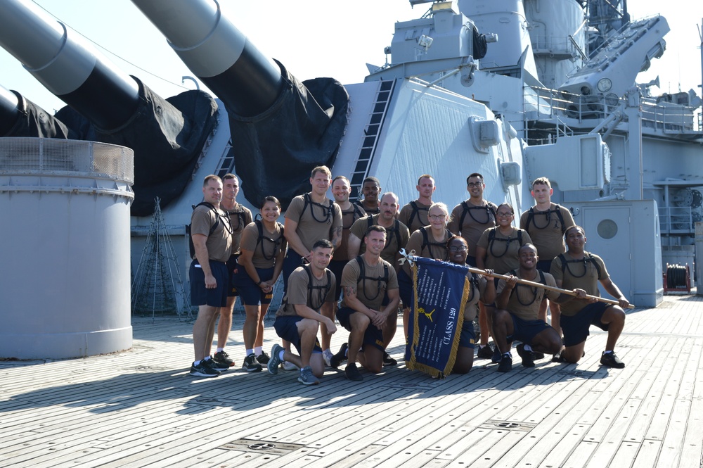 CPO Heritage Days Event aboard the Battleship Wisconsin