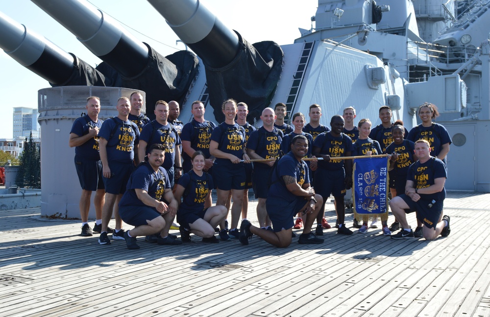 CPO Heritage Days Event aboard the Battleship Wisconsin