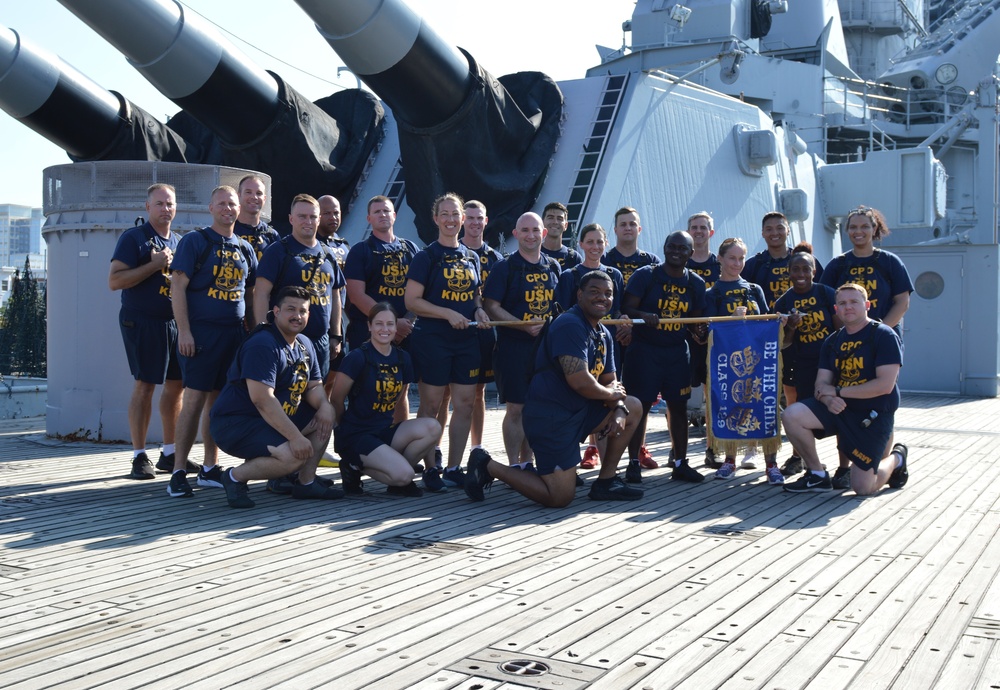 CPO Heritage Days Event aboard the Battleship Wisconsin