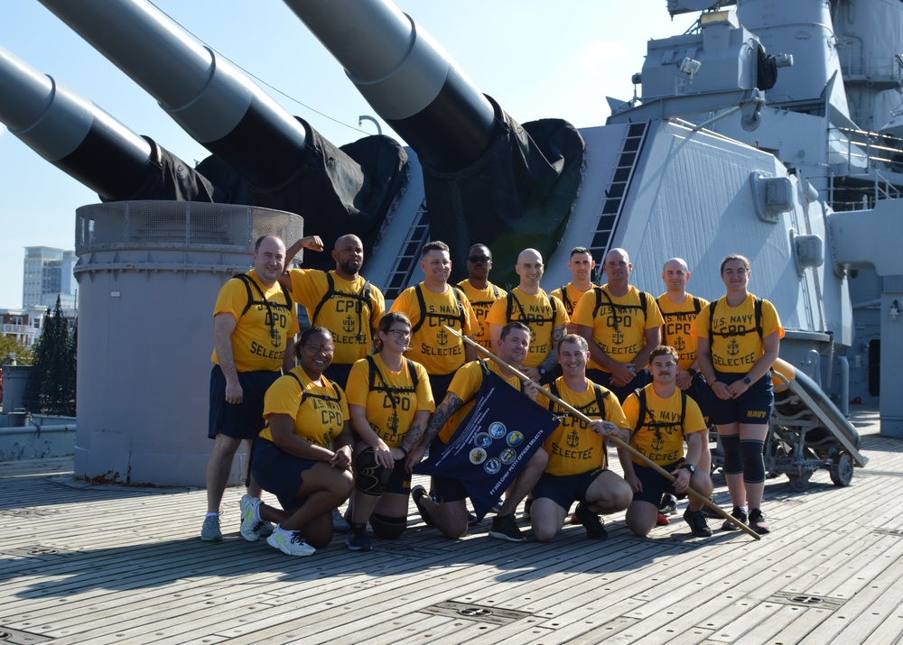 CPO Heritage Days Event aboard the Battleship Wisconsin