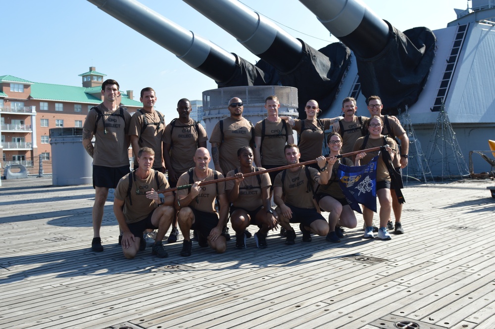 CPO Heritage Days Event aboard the Battleship Wisconsin