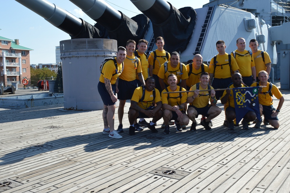 CPO Heritage Days Event aboard the Battleship Wisconsin