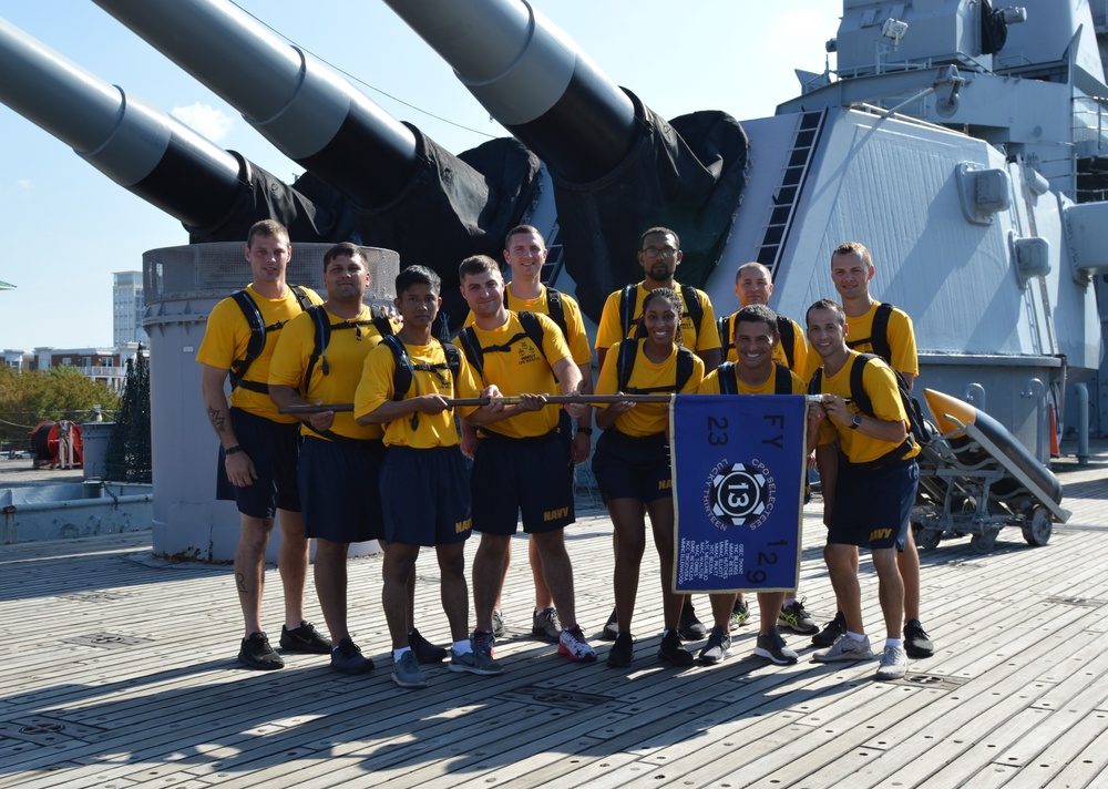 CPO Heritage Days Event aboard the Battleship Wisconsin