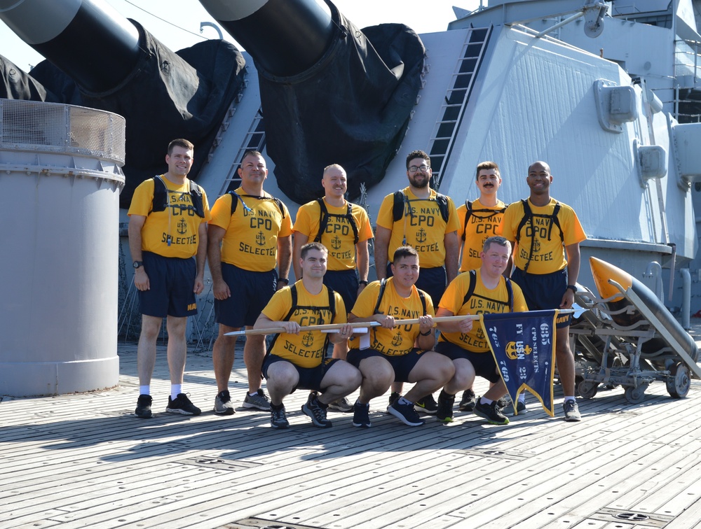 CPO Heritage Days Event aboard the Battleship Wisconsin