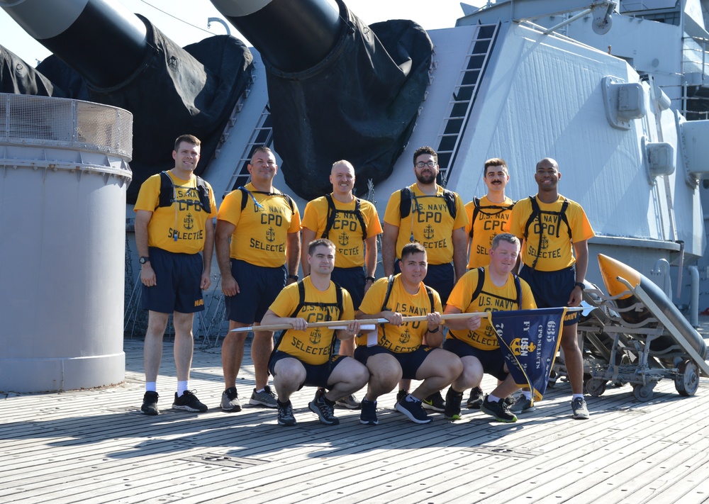 CPO Heritage Days Event aboard the Battleship Wisconsin