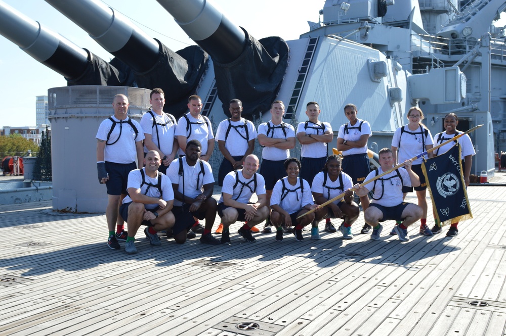 CPO Heritage Days Event aboard the Battleship Wisconsin