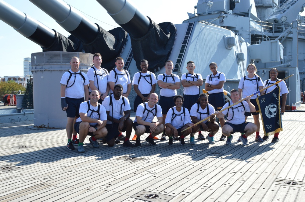 CPO Heritage Days Event aboard the Battleship Wisconsin