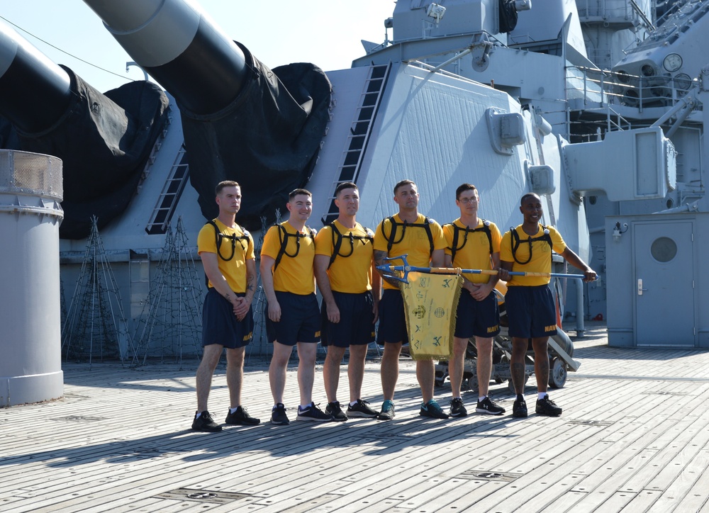 CPO Heritage Days Event aboard the Battleship Wisconsin