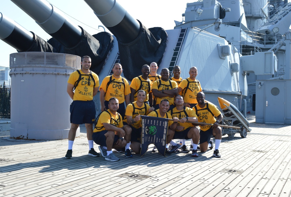 CPO Heritage Days Event aboard the Battleship Wisconsin