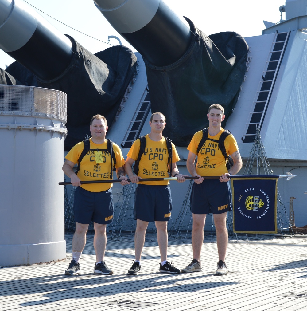 CPO Heritage Days Event aboard the Battleship Wisconsin