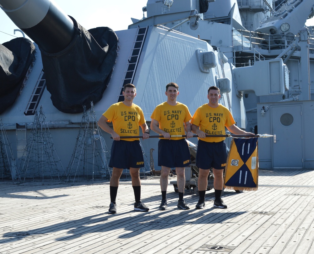 CPO Heritage Days Event aboard the Battleship Wisconsin