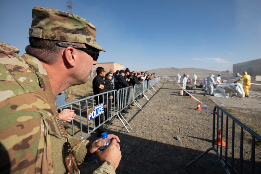 Exercise Gobi Wolf 2022 participants train in disaster relief and humanitarian assistance