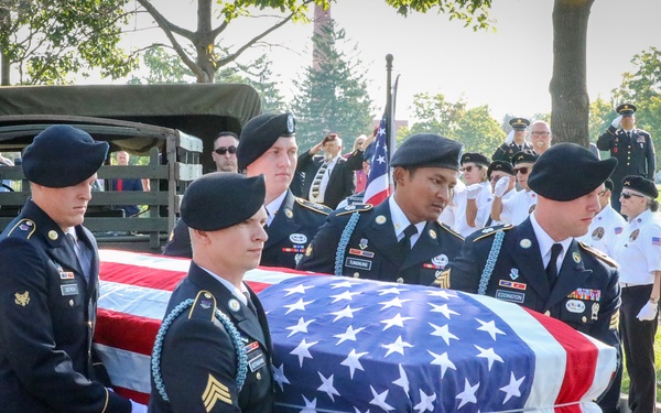 Funeral service of Jim “Pee Wee” Martin