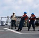 USS Higgins Conducts RAS With USNS Big Horn