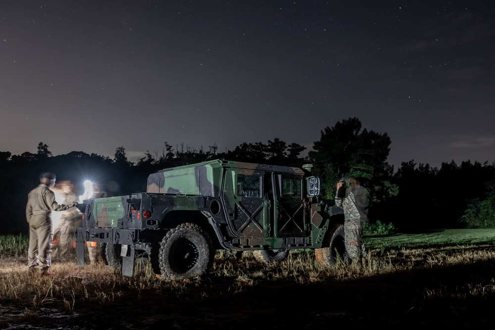 3rd LSB Marines Conduct Helicopter Support Team Operations