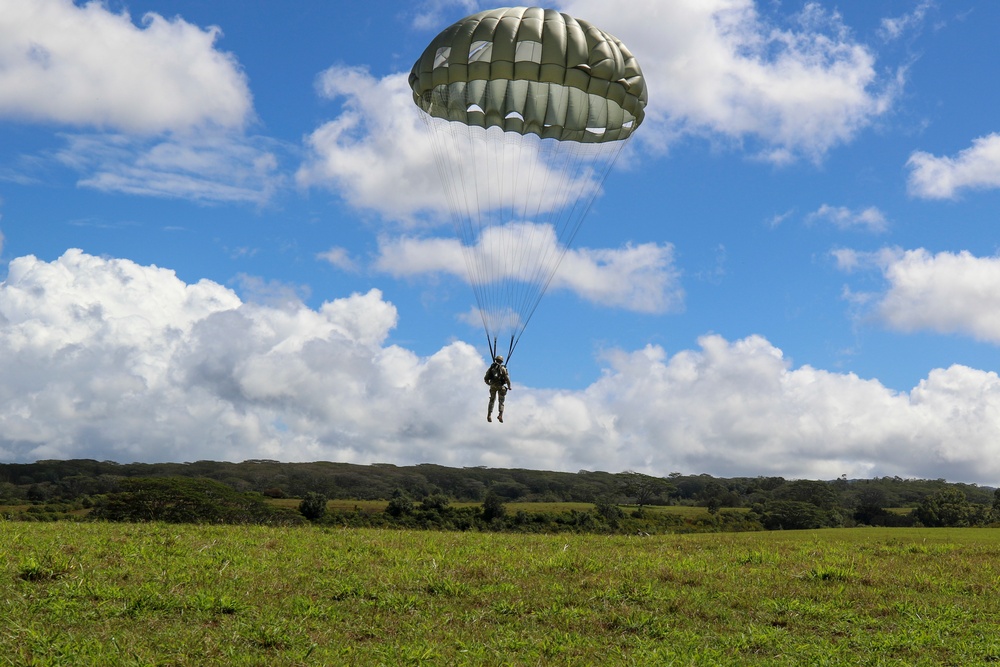 U.S. Special Operations Command Pacific Airborne Drop Training