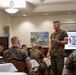 3rd MLG Senior Enlisted Leaders speak with SG(X) Staff NCOs at a Linchpin PME