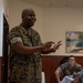 3rd MLG Senior Enlisted Leaders speak with SG(X) Staff NCOs at a Linchpin PME