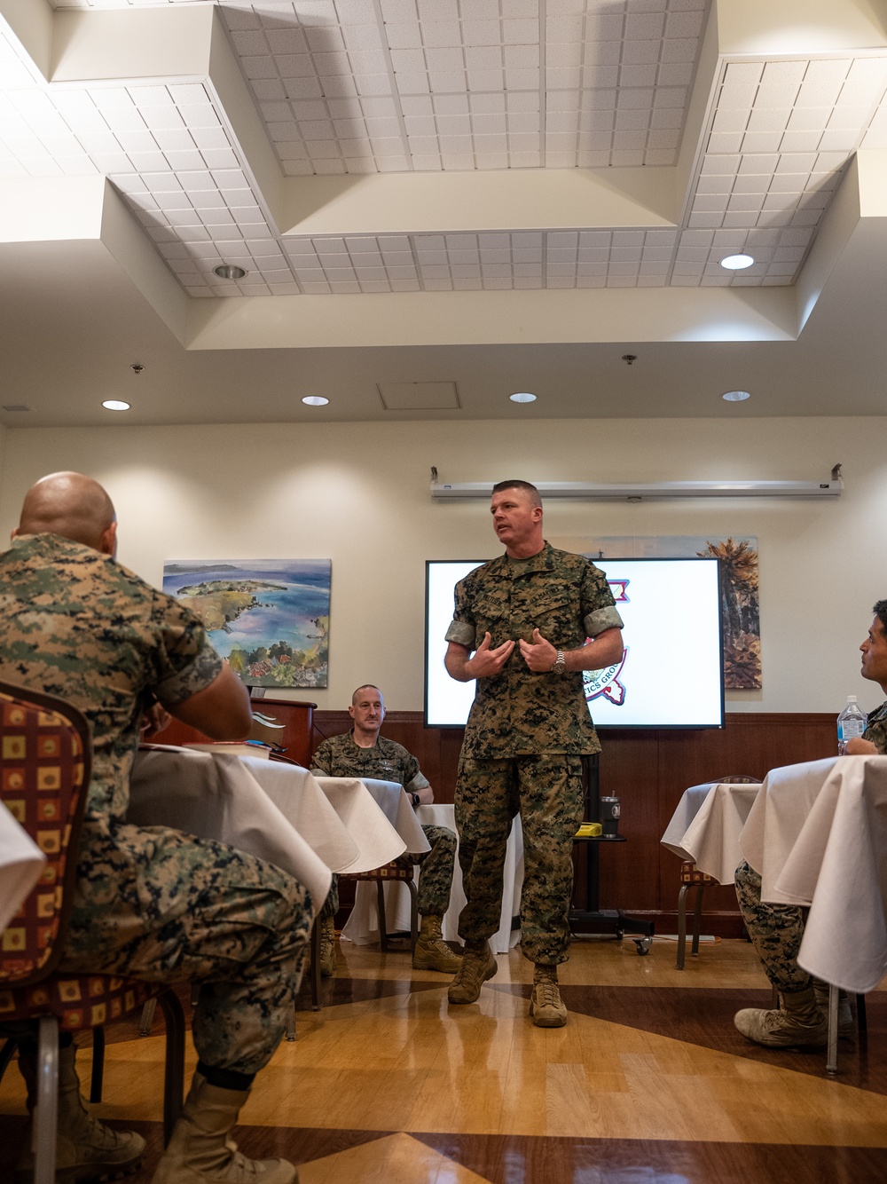 DVIDS - Images - 3rd MLG Senior Enlisted Leaders speak with SG(X) Staff ...