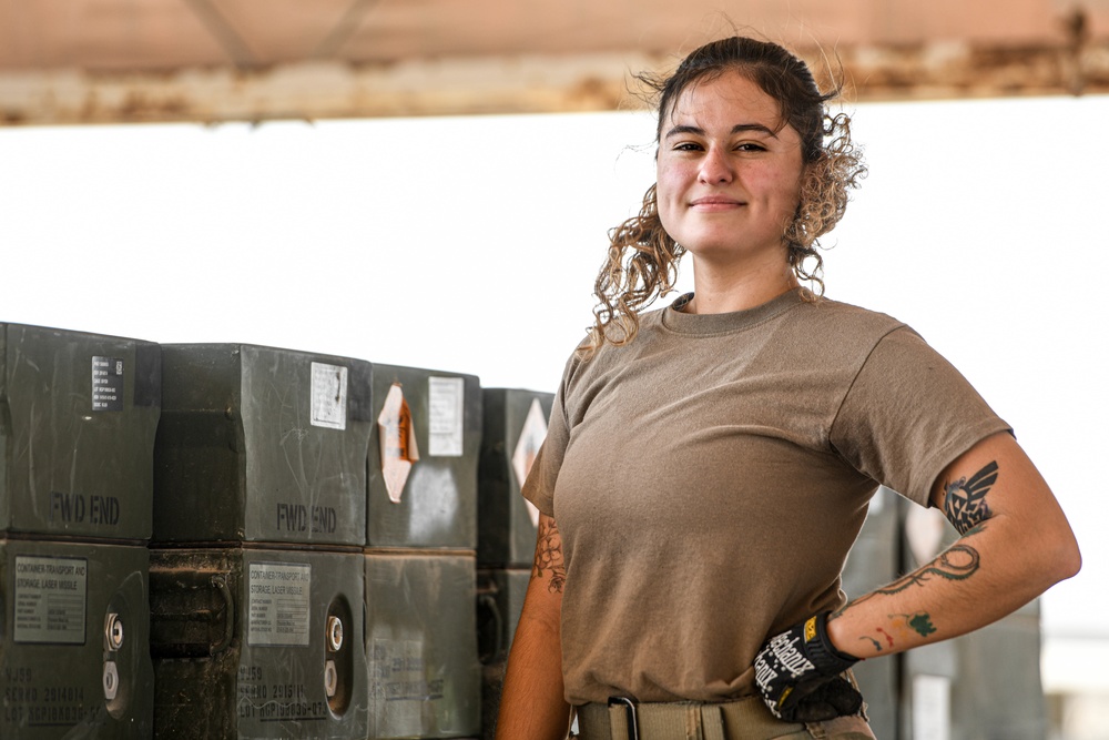 Hispanic Heritage Month Highlight: Senior Airman Jennifer Alvarenga