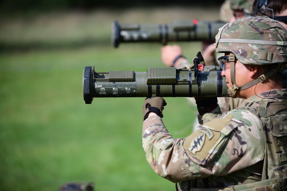 10th Group Soldiers fire AT4's, M320's and detonate Claymore's