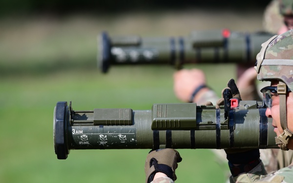 10th Group Soldiers fire AT4's, M320's and detonate Claymore's