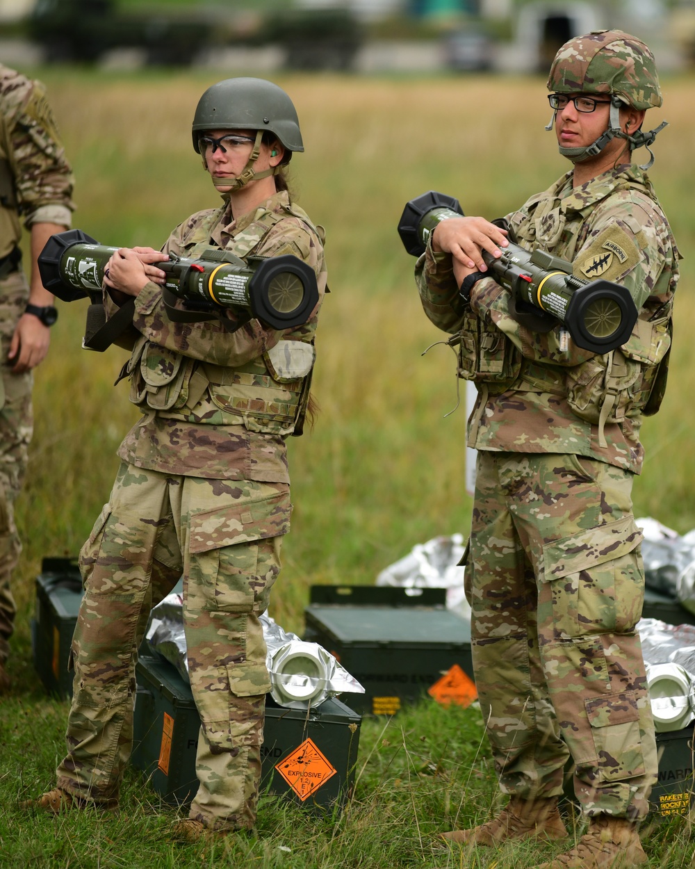 10th Group Soldiers fire AT4's, M320's and detonate Claymore's