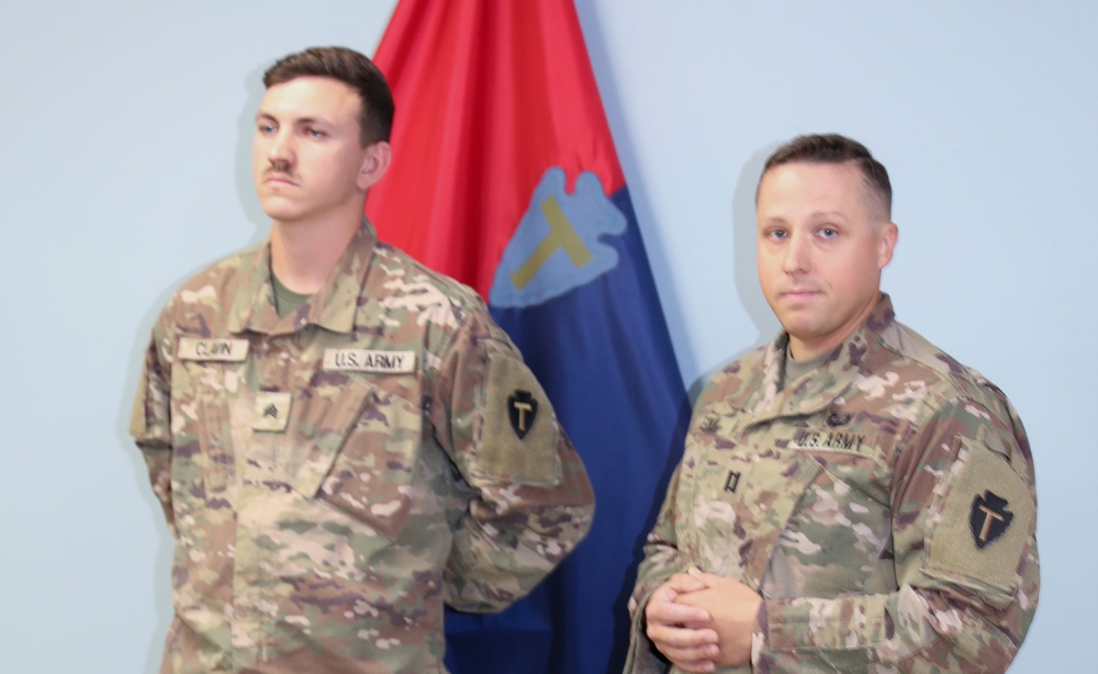 Task Force Rough Rider Soldier recognized as CJTF-OIR &quot;Hero of the Week&quot;